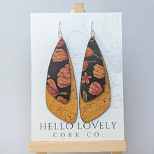 Dragonfly Cork Earrings