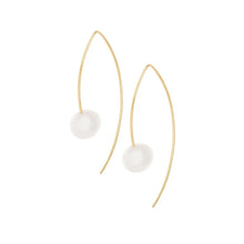 Element White Pearl Earrings