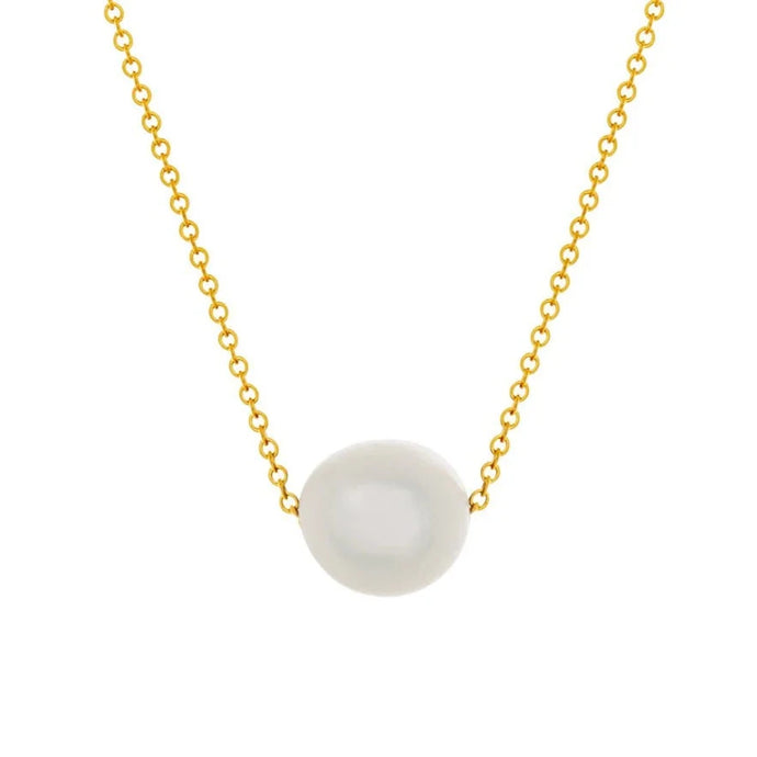 Element White Pearl Slide Necklace