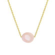 Element Pink Pearl Slide Necklace