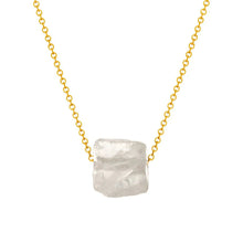Element Rock Crystal Quartz Slide Necklace