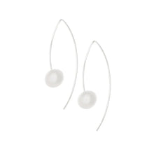 Element White Pearl Earrings