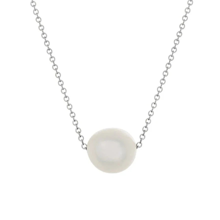 Element White Pearl Slide Necklace