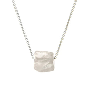 Element Rock Crystal Quartz Slide Necklace