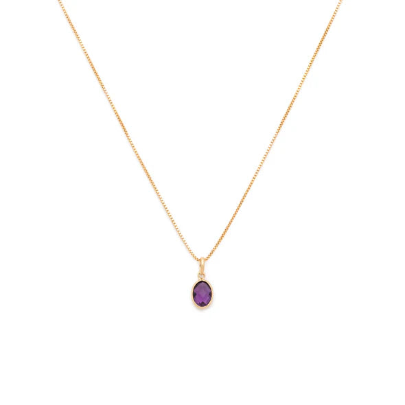 Evelyn Amethyst Necklace