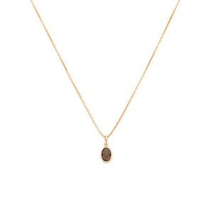 Evelyn Smoky Quartz Necklace