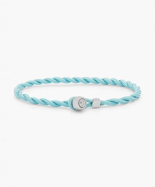 Easy Ed Sky Blue Silver Bracelet