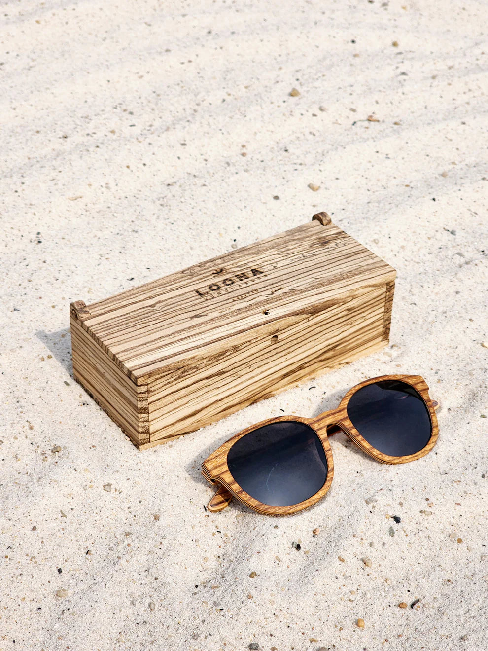 Eclipse Zebrawood Sunglasses