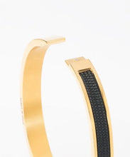 Women's Emily Black Gold Cuff