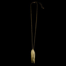 Eucalyptus Long Double Leaf Pendant