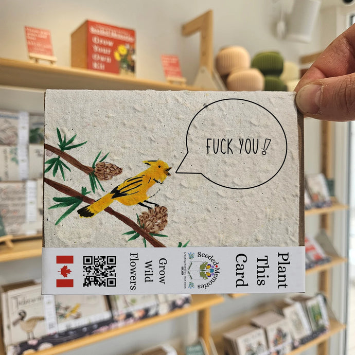 Fuck You Rude Bird Card