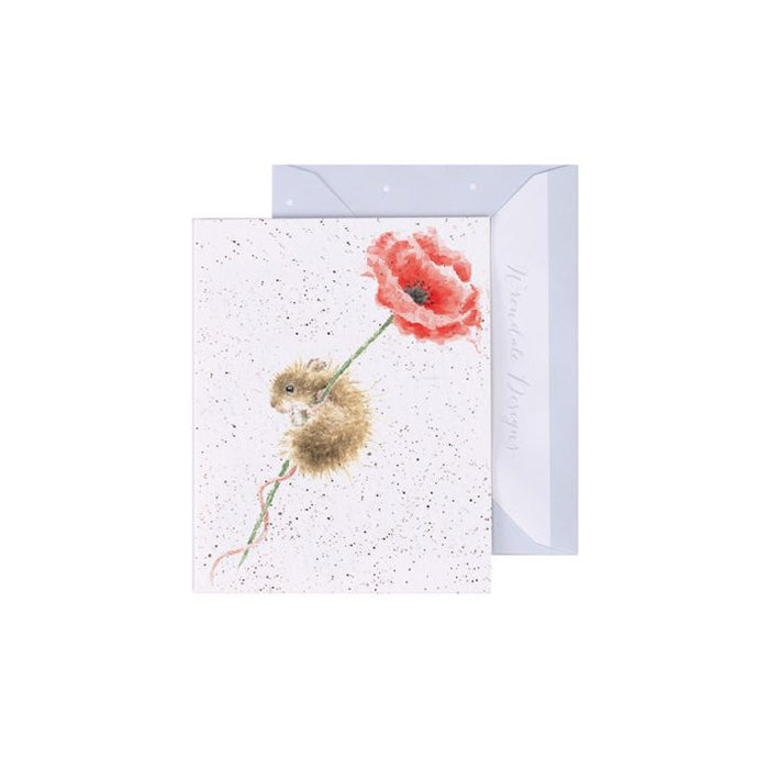 Poppy Enclosure Card