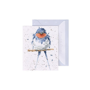 True Blue Enclosure Card