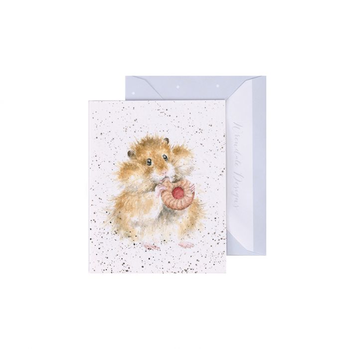 The Diet Starts Tomorrow Hamster Enclosure Card
