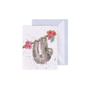 Hanging Around Enclosure Card