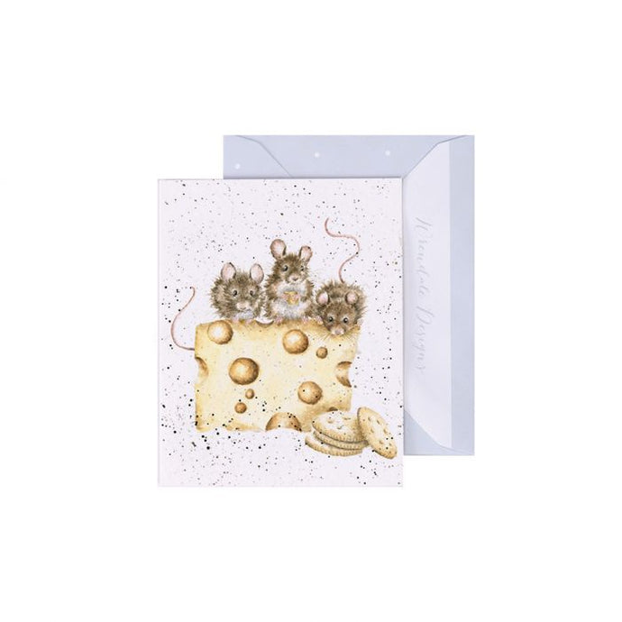 Crackers About Cheese Mouse Enclosure Card