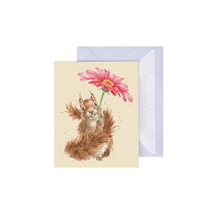 Flowers Come After Rain Enclosure Card