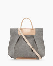 Frankie Merino Wool Felt Granite Tote