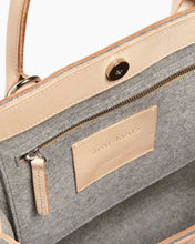 Frankie Merino Wool Felt Granite Tote