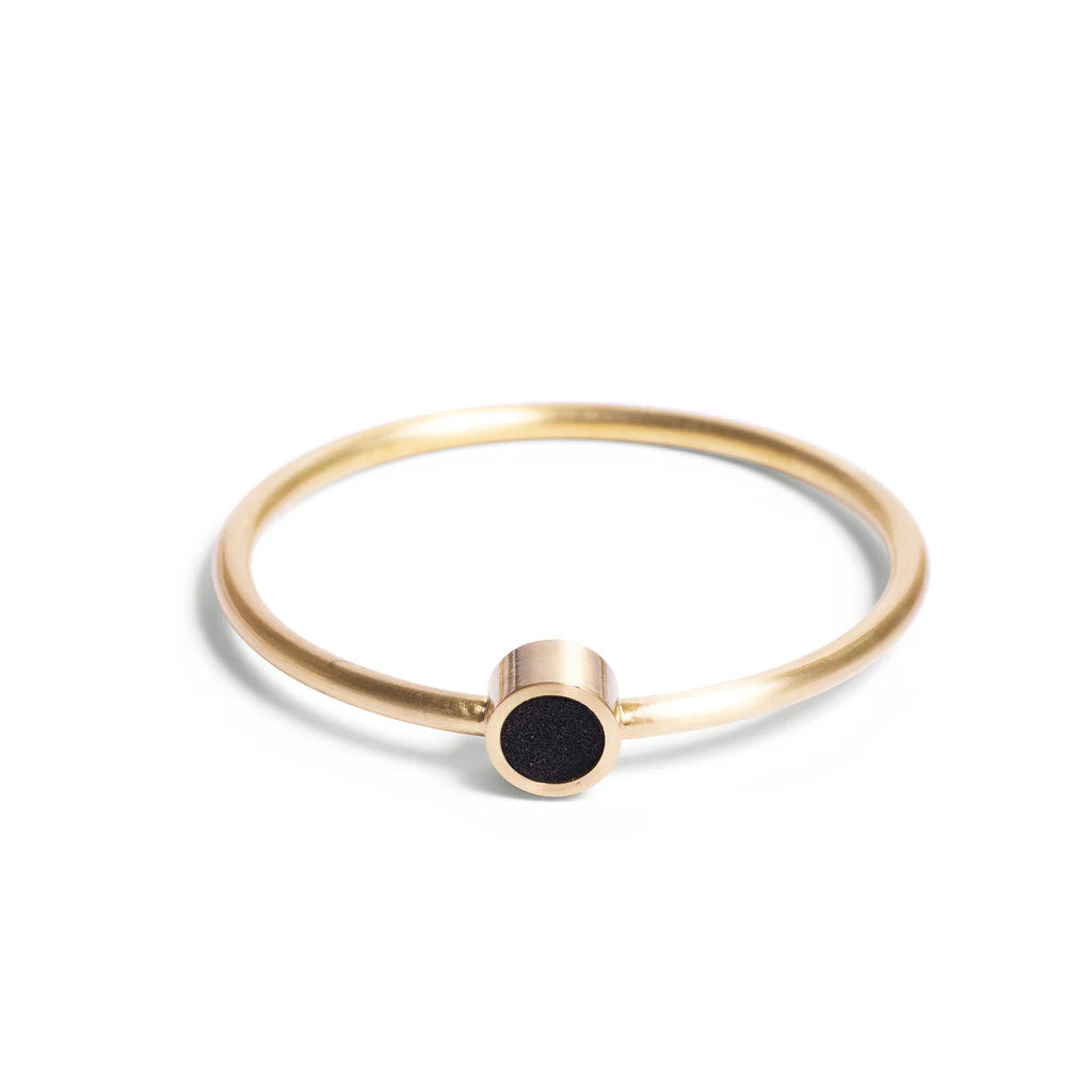 Gold Circle Bangle