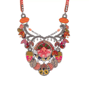 Embroidered Dream Flora Necklace