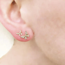 Petite Butterfly Studs