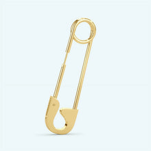 Oversized Safety Pin Earring