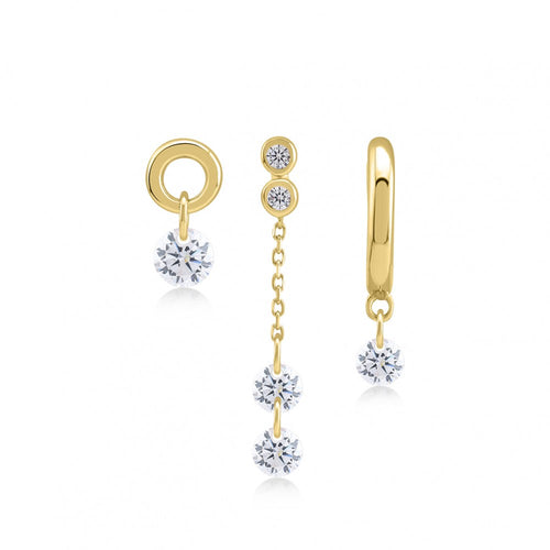 Shining Dots Earrings Set