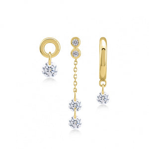 Shining Dots Earrings Set