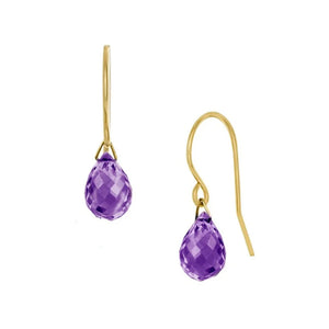 Lantern Amethyst Earrings