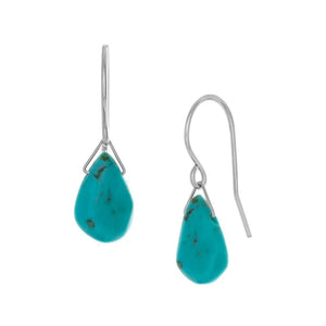 Lantern Turquoise Earrings