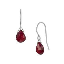 Lantern Garnet Earrings