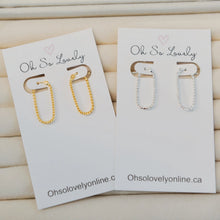 Litany Dainty Long Twisted Hoop Earrings