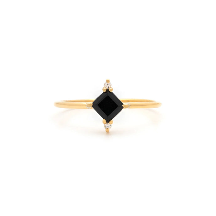 Mini Diana Black Onyx Ring