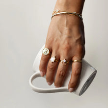 Mini Diana Moonstone Ring