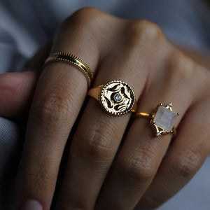 Diana Moonstone Ring