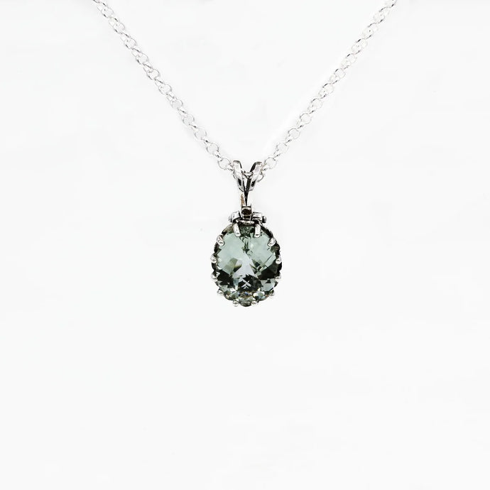 Caesarea Green Amethyst Pendant