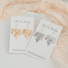 Margaret Maple Leaf Drop Earrings