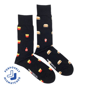 Burgers & Fries Men's Socks
