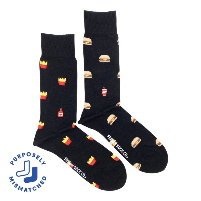 Burgers & Fries Men's Socks