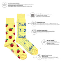 Apple & Teacher Men's Socks