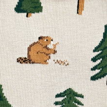 Bear in Hat and Trees Men's Socks