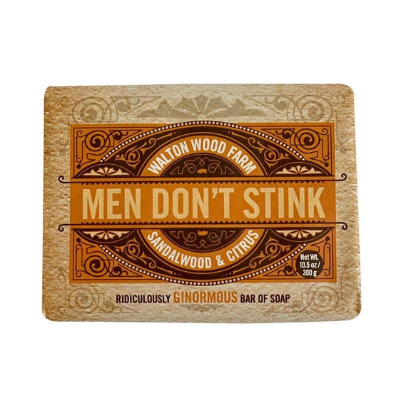 Men's Don't Stink Sandalwood & Citrus Bar Soap