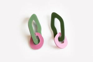 Double Link Earrings