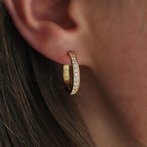 Mariah CZ Hoops