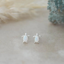 Maui Studs White Opalite