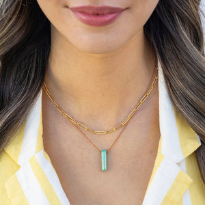 Mystic Crystal Point Necklace