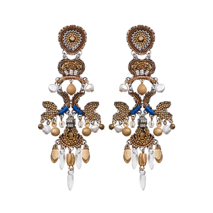 Gold Totem Orla Earrings