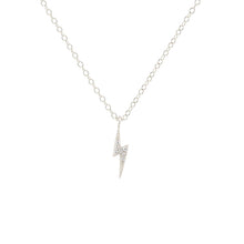 Lightning Bolt Crystal Necklace