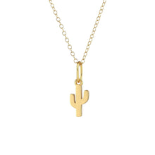 Cactus Charm Necklace